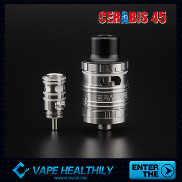 Cerabis 45 tank from Ceravape ceramic coil